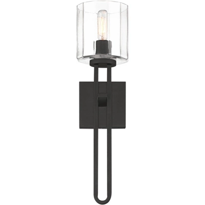 Possini Euro Design Possini Euro Katrina 17 1/2" High Black Wall Sconce 6 Possini Euro Design Possini Euro Katrina 17 1/2" High Black Wall Sconce - Image 4