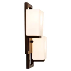 Possini Euro Design Modern Wall Light Bronze 15 1/2" Square Glass Sconce Fixture For Bathroom Side Of Mirror Hallway 15 Possini Euro Design Modern Wall Light Bronze 15 1/2" Square Glass Sconce Fixture For Bathroom Side Of Mirror Hallway -Possini Euro Design GUEST 6eaa79df 2dc4 4337 b647 e28c95dbda20