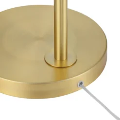 Possini Euro Design Vaile Modern 66" Tall Chairside Arc Floor Lamp Warm Gold Metal Clear Seeded Glass Shade For Living Room Reading Home -Possini Euro Design GUEST 6f0d265a dc5a 4516 8e50 c928e8090a11