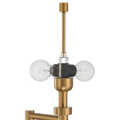 Possini Euro Design Camber Workstation Warm Gold Swing Arm Desk Lamp With Outlet And USB Port 15 Possini Euro Design Camber Workstation Warm Gold Swing Arm Desk Lamp With Outlet And USB Port -Possini Euro Design GUEST 7159656b 3043 437b b9ae 4a192d9635e8