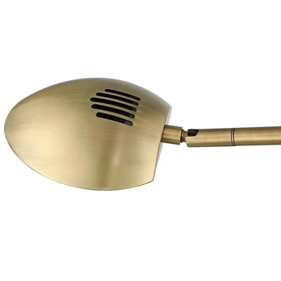 Possini Euro Design Possini Euro Warm Gold LED Swing Arm Desk Lamp 4 Possini Euro Design Possini Euro Warm Gold LED Swing Arm Desk Lamp - Image 2