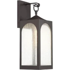 Possini Euro Design Tyne Modern Outdoor Wall Light Fixtures Set Of 2 Bronze Metal 20 1/2" Seedy Glass For Post Exterior Barn Deck House 13 Possini Euro Design Tyne Modern Outdoor Wall Light Fixtures Set Of 2 Bronze Metal 20 1/2" Seedy Glass For Post Exterior Barn Deck House -Possini Euro Design GUEST 736cdfea 3b34 4265 80da 2a4124f385c5 1