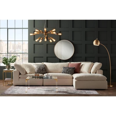 Possini Euro Design Hemingson Gold Large Chandelier 33" Wide Modern Sputnik 12-Light LED Fixture For Dining Room House Foyer Kitchen Island Entryway 9 Possini Euro Design Hemingson Gold Large Chandelier 33" Wide Modern Sputnik 12-Light LED Fixture For Dining Room House Foyer Kitchen Island Entryway - Image 7