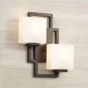 Possini Euro Design Modern Wall Light Bronze 15 1/2" Square Glass Sconce Fixture For Bathroom Side Of Mirror Hallway 2 Possini Euro Design Modern Wall Light Bronze 15 1/2" Square Glass Sconce Fixture For Bathroom Side Of Mirror Hallway -Possini Euro Design GUEST 76751858 20eb 423b 9394 d18419e03b71