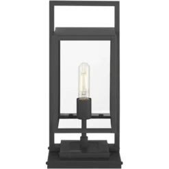 Possini Euro Design Possini Euro Jericho 17" High Textured Black Outdoor Pier Mount Light 15 Possini Euro Design Possini Euro Jericho 17" High Textured Black Outdoor Pier Mount Light -Possini Euro Design GUEST 768efa17 7ea5 4db9 9c42 829ad8891c81