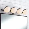 Possini Euro Design Celine Modern Wall Light Black Hardwire 30" 4-Light Fixture Opal White Glass Globe Shade For Bathroom Vanity 1 Possini Euro Design Celine Modern Wall Light Black Hardwire 30" 4-Light Fixture Opal White Glass Globe Shade For Bathroom Vanity -Possini Euro Design GUEST 794e3943 8bdf 43db bc83 d9dd92d8f473