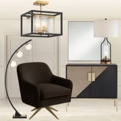 Possini Euro Design Rialto Modern Arched Floor Lamp 68 1/4" Tall Warm Gold Matte Black 3 Light Frosted White Glass Orb Shade For Living Room Reading 17 Possini Euro Design Rialto Modern Arched Floor Lamp 68 1/4" Tall Warm Gold Matte Black 3 Light Frosted White Glass Orb Shade For Living Room Reading -Possini Euro Design GUEST 7bc8a799 d6d8 46af b891 9e5736e8effd