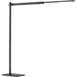 Possini Euro Design Barrett Modern Floor Lamp 53" Tall Anodized Black Metal LED Adjustable Touch On Off For Living Room Reading Bedroom Office House -Possini Euro Design GUEST 7e14c270 ee2f 4945 b51f 1d5b285de30e