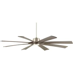 70" Possini Euro Design Modern Indoor Outdoor Ceiling Fan With Light LED Dimmable Remote Brushed Nickel Light Wood Damp Rated Patio Porch 14 70" Possini Euro Design Modern Indoor Outdoor Ceiling Fan With Light LED Dimmable Remote Brushed Nickel Light Wood Damp Rated Patio Porch -Possini Euro Design GUEST 7e455574 3b5b 441b 9313 829965adc812