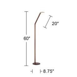 Possini Euro Design Magnum Modern Task Floor Lamp 61" Tall French Bronze Brown Metal LED Adjustable For Living Room Reading Bedroom Office House Home 14 Possini Euro Design Magnum Modern Task Floor Lamp 61" Tall French Bronze Brown Metal LED Adjustable For Living Room Reading Bedroom Office House Home -Possini Euro Design GUEST 7e5da65c 8cda 428e 8445 14e1b6f5eaa2