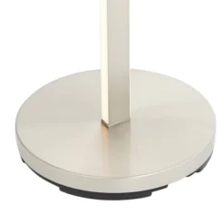 Possini Euro Design Aventura Modern 75 3/4" Tall Standing Floor Lamp Large Torchiere LED Dimmable Silver Metal Satin Nickel Finish Bedroom -Possini Euro Design GUEST 831be4ce 2ad0 46ac 9491 35732a018616