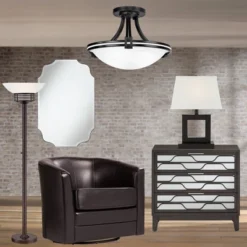 Possini Euro Design Light Blaster Modern Torchiere Floor Lamp 72 1/2" Tall Warm Bronze LED White Frosted Glass Bowl Shade For Living Room Bedroom Home -Possini Euro Design GUEST 850569d9 d068 4326 aad7 a33ef97851f4