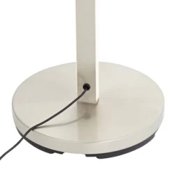 Possini Euro Design Aventura Modern 75 3/4" Tall Standing Floor Lamp Large Torchiere LED Dimmable Silver Metal Satin Nickel Finish Bedroom -Possini Euro Design GUEST 857e431f 1fd4 465b aa1c 7f44e1b7ca5d