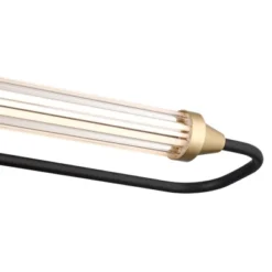 Possini Euro Design Nikola Industrial Wall Light Bar Matte Black Hardwire 23 1/2" LED Fixture Gold Accents For Bathroom Vanity 17 Possini Euro Design Nikola Industrial Wall Light Bar Matte Black Hardwire 23 1/2" LED Fixture Gold Accents For Bathroom Vanity -Possini Euro Design GUEST 873aa993 77fc 4c43 911e e7315dc66d7c
