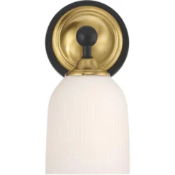Possini Euro Design Possini Euro Zaragoza 9 1/2" High Gold And Black Wall Sconce 13 Possini Euro Design Possini Euro Zaragoza 9 1/2" High Gold And Black Wall Sconce -Possini Euro Design GUEST 894095fa a903 48de 9fcf 3171e39c69c4