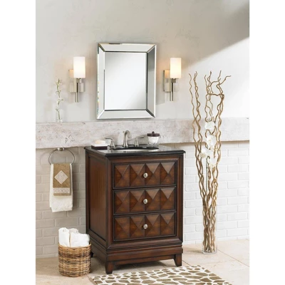 Possini Euro Design Ludlow Modern Wall Light Sconce Brushed Nickel Hardwire 4 1/2" Fixture Frosted Glass Shade For Bedroom Bathroom Vanity Reading 8 Possini Euro Design Ludlow Modern Wall Light Sconce Brushed Nickel Hardwire 4 1/2" Fixture Frosted Glass Shade For Bedroom Bathroom Vanity Reading - Image 6