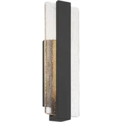 Possini Euro Design Possini Euro Cascadia 18"H Black Piastra Glass LED Outdoor Wall Light 14 Possini Euro Design Possini Euro Cascadia 18"H Black Piastra Glass LED Outdoor Wall Light -Possini Euro Design GUEST 8e514adc 43d8 42ef b1ab 43dbceb98a2a