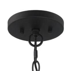 Possini Euro Design Atkins 21 1/2" High Modern Outdoor Pendant Light Fixture Ceiling Porch House Hanging Matte Black Die Cast Metal Clear Glass Shade -Possini Euro Design GUEST 8fff110e 7995 4326 9269 52a79645e765
