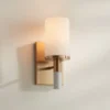 Possini Euro Design Possini Euro Lucius 11" High Soft Gold And White Marble Wall Sconce 1 Possini Euro Design Possini Euro Lucius 11" High Soft Gold And White Marble Wall Sconce -Possini Euro Design GUEST 9170aead 9583 462e b8c6 a0a64341b290