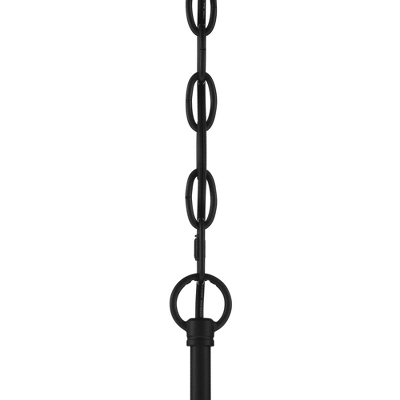 Possini Euro Design Carrine Black Gold Pendant Chandelier 15 1/4" Wide Modern Clear Crystal 4-Light Fixture For Dining Room House Foyer Kitchen Island 5 Possini Euro Design Carrine Black Gold Pendant Chandelier 15 1/4" Wide Modern Clear Crystal 4-Light Fixture For Dining Room House Foyer Kitchen Island - Image 3