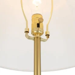 Possini Euro Design Bamba Modern 61 3/4" Tall Standing Floor Lamp Skinny Gold Black Metal Brass Finish Living Room Bedroom House Reading Office -Possini Euro Design GUEST 94d7bd71 5a4e 4ed5 a7d3 fc474d7cf692