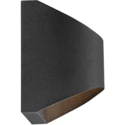 Possini Euro Design Ratner Modern Wall Light Sconce Textured Black Hardwire 6" Fixture LED For Bedroom Bathroom Vanity Reading Living Room Hallway -Possini Euro Design GUEST 958be939 6c2f 4962 9363 1cd7d381f5a1