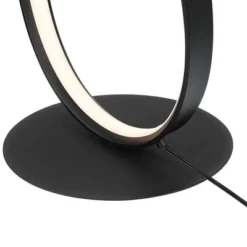 Possini Euro Design Avante Modern 56 1/2" Tall Standing Floor Lamp Ribbon LED Foot Switch Matte Black Finish Living Room Bedroom House Reading Office -Possini Euro Design GUEST 970696a8 d0bd 4ce3 b637 66a81a0f1430