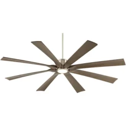 70" Possini Euro Design Modern Indoor Outdoor Ceiling Fan With Light LED Dimmable Remote Brushed Nickel Light Wood Damp Rated Patio Porch 15 70" Possini Euro Design Modern Indoor Outdoor Ceiling Fan With Light LED Dimmable Remote Brushed Nickel Light Wood Damp Rated Patio Porch -Possini Euro Design GUEST 995ee366 a86a 4aa0 853b f7309f5b065d