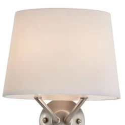 Possini Euro Design Possini Euro 11 3/4" High Brushed Nickel Modern Wall Sconce Light -Possini Euro Design GUEST 9acf4951 7af1 4b94 b60c 39766632bdf2