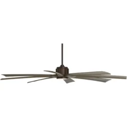 Possini Euro Design 70" Defender Farmhouse Rustic Indoor Outdoor Ceiling Fan 8 Blade LED Light Remote Control Oil Rubbed Bronze Motor Bedroom Patio -Possini Euro Design GUEST 9b52ac8e ad3e 42ff 84cc 8097e68695ab