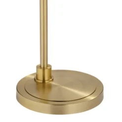 Possini Euro Design Kipling Modern 62 1/2" Tall Downbridge Arc Floor Lamp Warm Gold Metal Clear Glass Shade For Living Room Reading House -Possini Euro Design GUEST 9bfaaf7a b4db 43f7 8fce 04224fb8c685