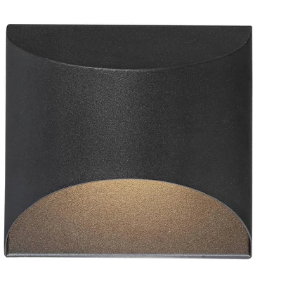 Possini Euro Design Ratner Modern Outdoor Wall Light Fixture Black Dark Sky LED Downlight 5 1/2" For Post Exterior Barn Deck House Porch Yard Patio 5 Possini Euro Design Ratner Modern Outdoor Wall Light Fixture Black Dark Sky LED Downlight 5 1/2" For Post Exterior Barn Deck House Porch Yard Patio - Image 3