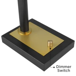 Possini Euro Design Hayven 23 1/2" High Small Mid Century Modern Desk Lamps Set Of 2 Dual USB Ports Black Gold Metal Home Office Living Room Charging 15 Possini Euro Design Hayven 23 1/2" High Small Mid Century Modern Desk Lamps Set Of 2 Dual USB Ports Black Gold Metal Home Office Living Room Charging -Possini Euro Design GUEST a2a92505 a596 46bc 8b1a c68b466b4376