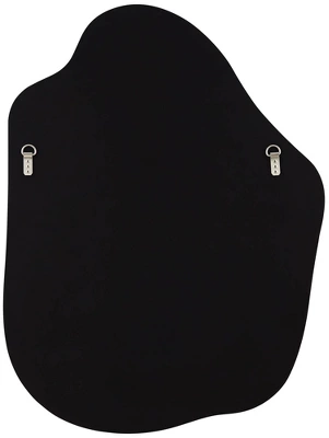 Possini Euro Design Casper Decorative Wall Mirror Modern Abstract Silver Frameless 29 1/2" Wide Bedroom Living Room Home House 6 Possini Euro Design Casper Decorative Wall Mirror Modern Abstract Silver Frameless 29 1/2" Wide Bedroom Living Room Home House - Image 5