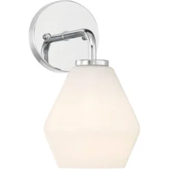 Possini Euro Design Possini Euro Grace 10 3/4" High Chrome Wall Sconce -Possini Euro Design GUEST a55eb6e6 538b 4389 bc8f ab9a851b6f14