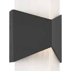 Possini Euro Design Possini Euro Tux 18" High Black And White LED Wall Sconce -Possini Euro Design GUEST a8aba823 0786 4100 946d 3f9360eb39e8