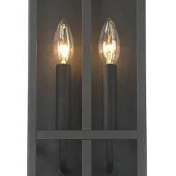 Possini Euro Design Metrix Modern Wall Light Sconce Black Metal Hardwired 8 1/4" 2-Light Fixture Clear Glass For Bedroom Bathroom Vanity 9 Possini Euro Design Metrix Modern Wall Light Sconce Black Metal Hardwired 8 1/4" 2-Light Fixture Clear Glass For Bedroom Bathroom Vanity -Possini Euro Design GUEST a949dc43 c449 4d95 84c6 ffd1e55a63bb