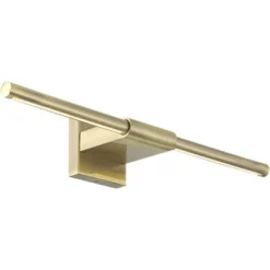 Possini Euro Design Anthony 24" High Modern Picture Wall Lamp Light Fixture Mount Living Room Indoor Hallway LED Hardwired Gold Antique Brass -Possini Euro Design GUEST a962df7a 286d 4d73 8603 ab921ff1d4c4