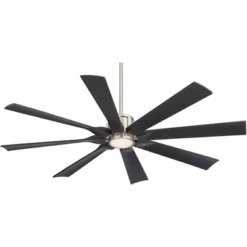 Possini Euro Design 60" Defender Modern Indoor Outdoor Ceiling Fan 8 Blade LED Light Remote Control Brushed Nickel Motor Bedroom Patio Damp Rated 13 Possini Euro Design 60" Defender Modern Indoor Outdoor Ceiling Fan 8 Blade LED Light Remote Control Brushed Nickel Motor Bedroom Patio Damp Rated -Possini Euro Design GUEST a98f0fc6 ddee 4e7f bd0f f0e58c47fe6e