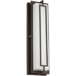Possini Euro Design Belfonte Modern Outdoor Wall Light Fixture Bronze LED 16 1/4" White Glass For Post Exterior Barn Deck House Porch Yard Patio Home 14 Possini Euro Design Belfonte Modern Outdoor Wall Light Fixture Bronze LED 16 1/4" White Glass For Post Exterior Barn Deck House Porch Yard Patio Home -Possini Euro Design GUEST ac742803 6a73 4ba5 925c ff43ba1b0b94