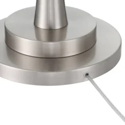 Possini Euro Design Burbank Modern 64" Tall Standing Floor Lamp Downbridge Pole Silver Metal Brushed Nickel Finish Living Room Bedroom House Reading -Possini Euro Design GUEST af8b2d02 1865 4c28 8b7f 5deed61de278