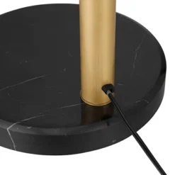 Possini Euro Design Infini Mid Century Modern 78" Tall Standing Floor Lamp Large Arc 5-Light Adjustable Gold Marble Brushed Brass Finish Living Room -Possini Euro Design GUEST b16acda5 6689 47e4 8583 1cb66ac3ad59