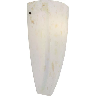 Possini Euro Design Isola Modern Wall Light Sconce Caramel Amber Art Glass 7" Fixture For Bedroom Bathroom Vanity Reading Living Room Hallway House 6 Possini Euro Design Isola Modern Wall Light Sconce Caramel Amber Art Glass 7" Fixture For Bedroom Bathroom Vanity Reading Living Room Hallway House - Image 4