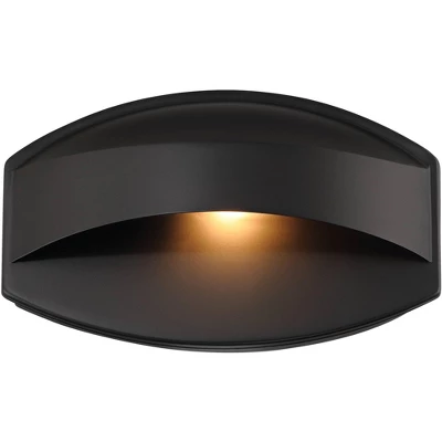 Possini Euro Design Xane 7" High Mid Century Modern Outdoor Wall Light Fixture Mount Porch House Exterior Weatherproof Matte Black Finish Metal 7 Possini Euro Design Xane 7" High Mid Century Modern Outdoor Wall Light Fixture Mount Porch House Exterior Weatherproof Matte Black Finish Metal - Image 5