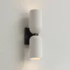 Possini Euro Design Possini Euro Amalfi 15" High Black And Cement 2-Light LED Wall Sconce -Possini Euro Design GUEST b52a0c6f d228 4dc1 bdb7 45d56bb84d97