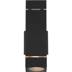 Possini Euro Design Skyridge 11 3/4" High Mid Century Modern Outdoor Wall Light Fixture Mount Porch House Exterior Up-Down LED Bulb Black Aluminum 13 Possini Euro Design Skyridge 11 3/4" High Mid Century Modern Outdoor Wall Light Fixture Mount Porch House Exterior Up-Down LED Bulb Black Aluminum -Possini Euro Design GUEST ba036fc6 4d22 4148 a851 0204a5429270