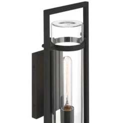 Possini Euro Design Possini Euro Castello 18"H Sand Black Wall Sconce -Possini Euro Design GUEST bad66b66 b48f 4dff 9891 f10f5cf9b519 1