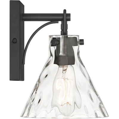 Possini Euro Design Possini Euro Ishii 9 1/4" Wide Matte Black Wall Sconce Set Of 2 8 Possini Euro Design Possini Euro Ishii 9 1/4" Wide Matte Black Wall Sconce Set Of 2 - Image 6