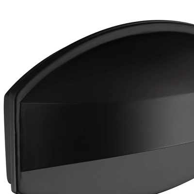 Possini Euro Design Xane 7" High Mid Century Modern Outdoor Wall Light Fixture Mount Porch House Exterior Weatherproof Matte Black Finish Metal 4 Possini Euro Design Xane 7" High Mid Century Modern Outdoor Wall Light Fixture Mount Porch House Exterior Weatherproof Matte Black Finish Metal - Image 2