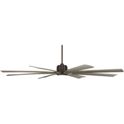 80" Possini Euro Design Defender Modern Indoor Outdoor Ceiling Fan With Dimmable LED Light Remote Oil Rubbed Bronze Oak Damp Rated For Patio Exterior 15 80" Possini Euro Design Defender Modern Indoor Outdoor Ceiling Fan With Dimmable LED Light Remote Oil Rubbed Bronze Oak Damp Rated For Patio Exterior -Possini Euro Design GUEST bfbabe8d 51f1 4a42 a86e 096f72c572d9
